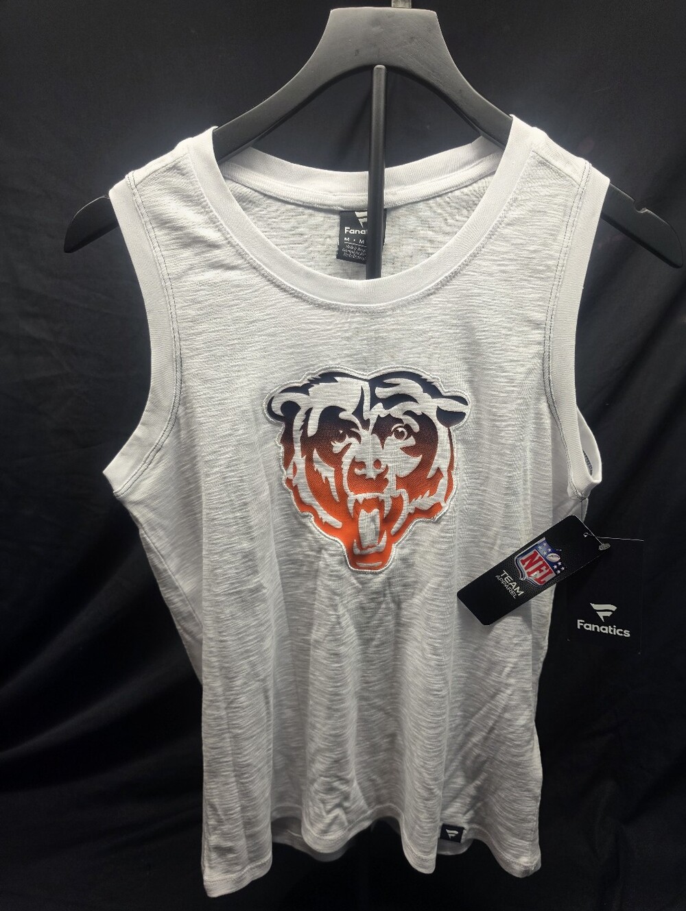 NWT Fanatics Chicago Bears Sleeveless Muscle Tank Gray Women's M NFL